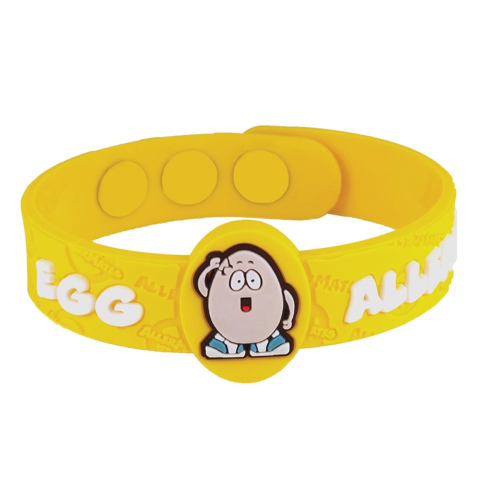 Stay Safe from Food Allergies: Nut Allergy Medical Alert ID Silicone  Bracelet | Mediband